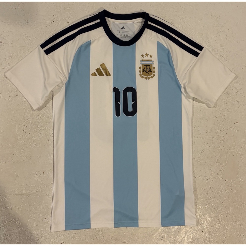 Adidas Argentina‎ Soccer Jersey Messi KT0387 Men's Size M Slim World Cup 2026